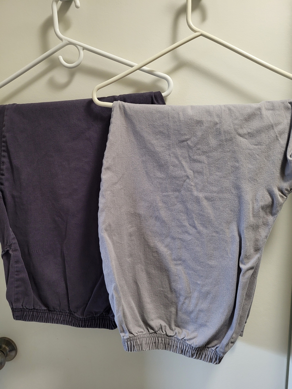croft & barrow Womans Plus 3X Short Charcoal and Light Gray Pull On Pants